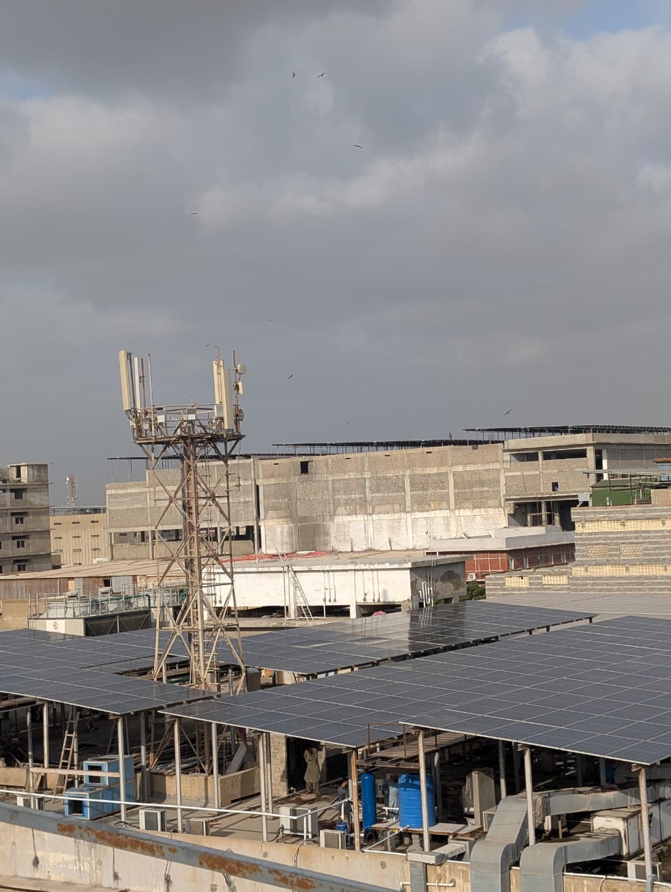 Commercial Solar Cleaning SITE Area