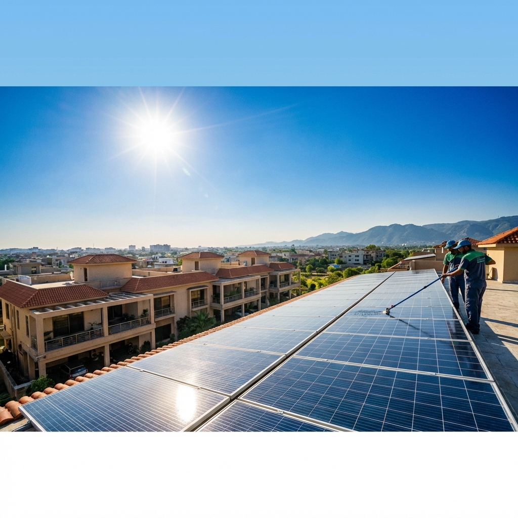 Solwipe Solar Panel Cleaning Services in Karachi